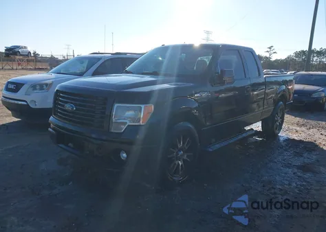 2014 Ford F-150 Stx из США, поврежденный, VIN 1FTEX1CM5EFC93355